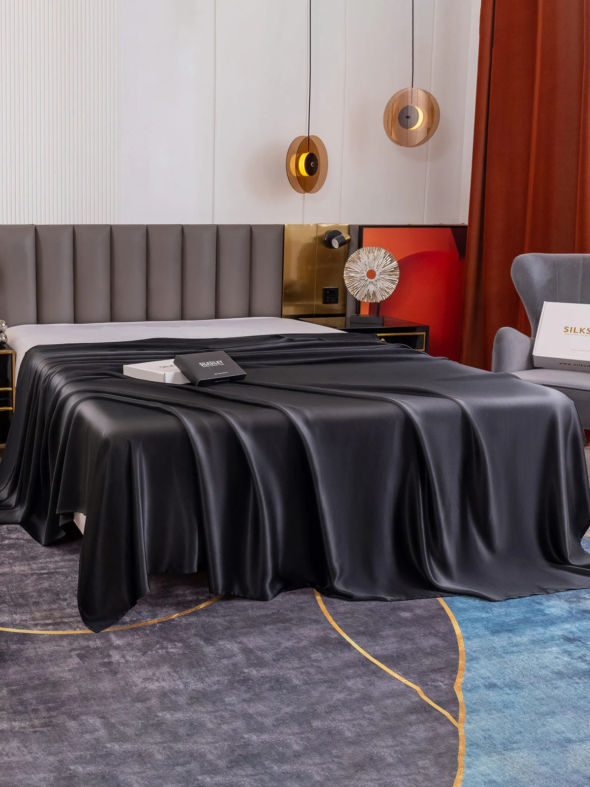 19Momme Mulberry Silk Seamless Flat Sheet - Image 19