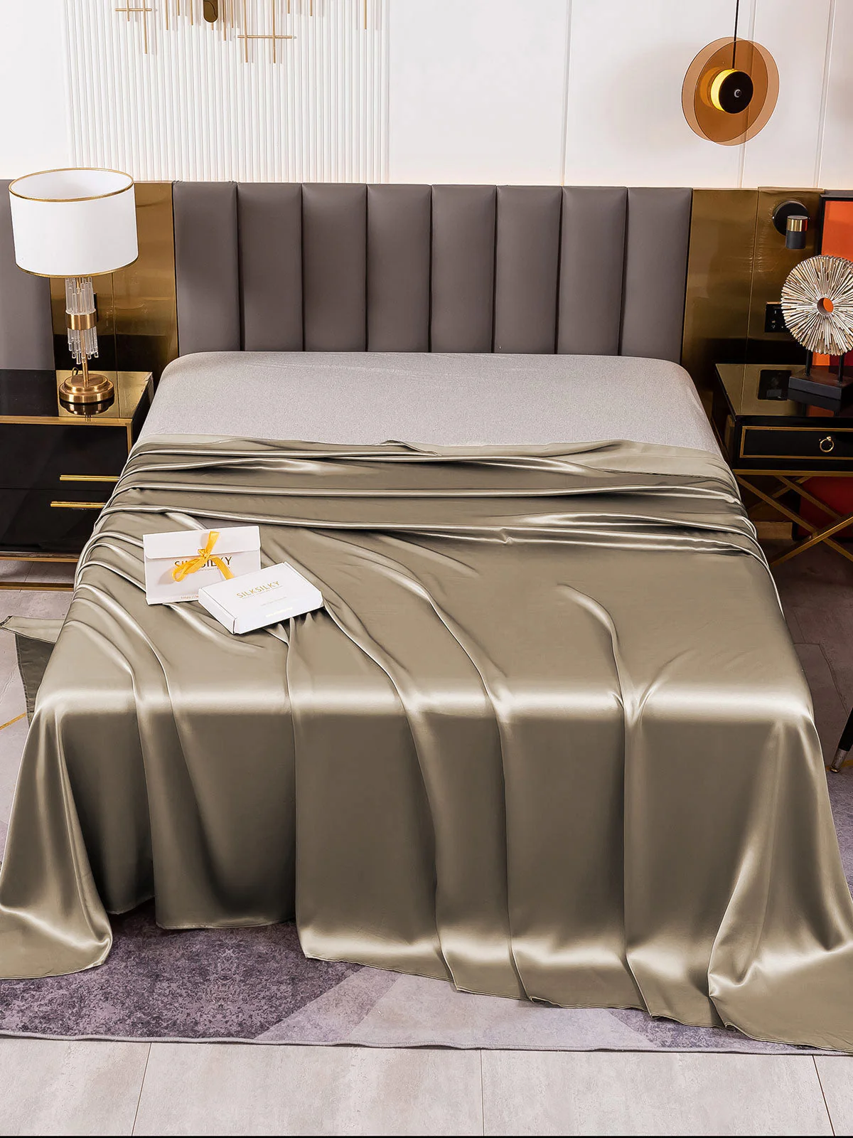 19Momme Mulberry Silk Seamless Flat Sheet - Image 40