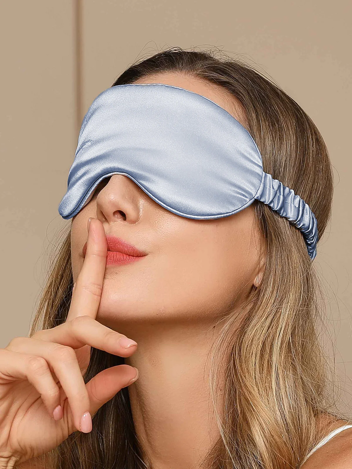 100% Mulberry Silk Sleep Eye Mask with Elastic Band - Image 28