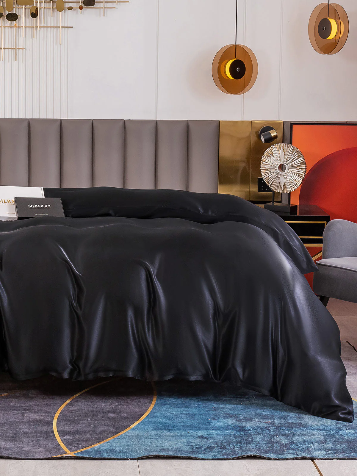 19Momme Mulberry Silk Seamless Doona Covers - Image 13