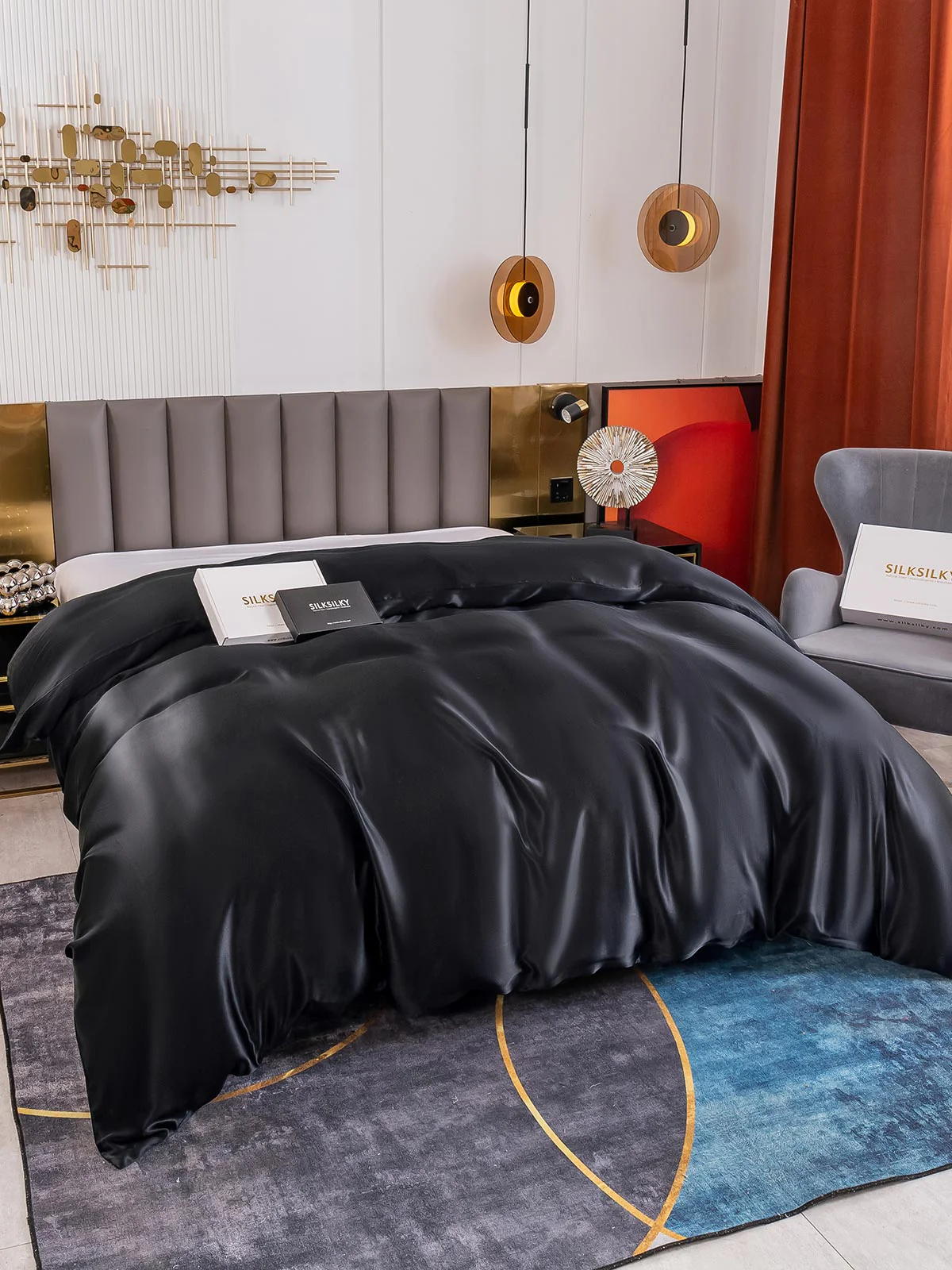 19Momme Mulberry Silk Seamless Doona Covers - Image 14