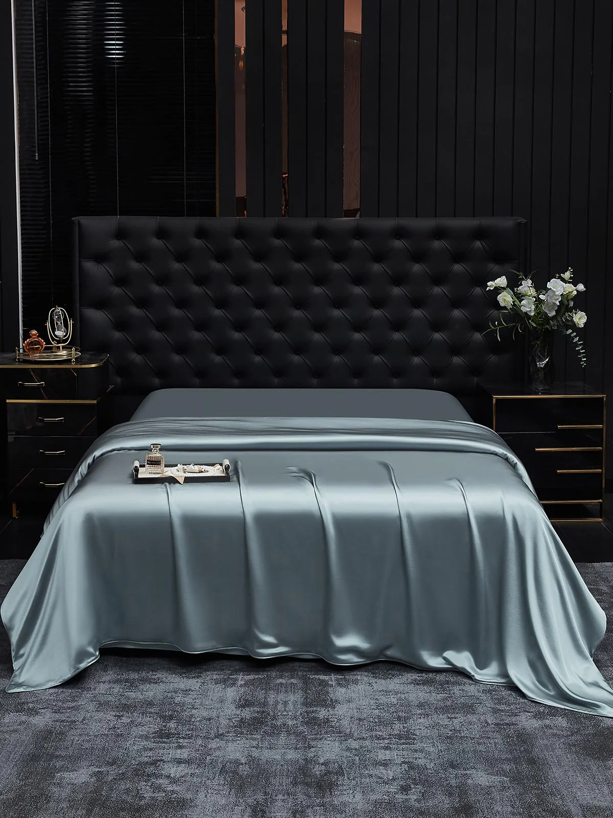 19Momme Mulberry Silk Seamless Doona Covers - Image 21