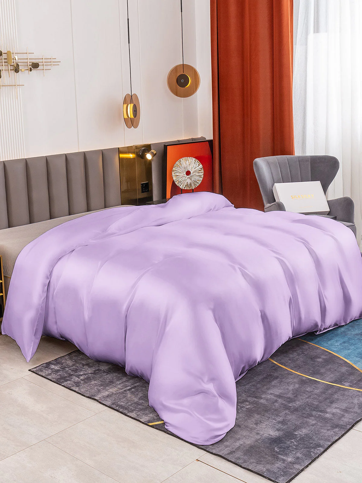 19Momme Mulberry Silk Seamless Doona Covers - Image 57