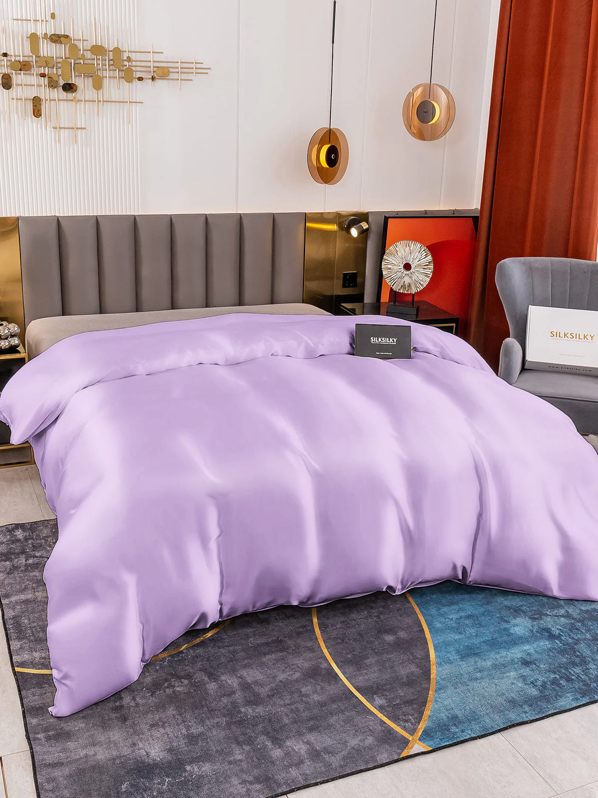 19Momme Mulberry Silk Seamless Doona Covers - Image 58
