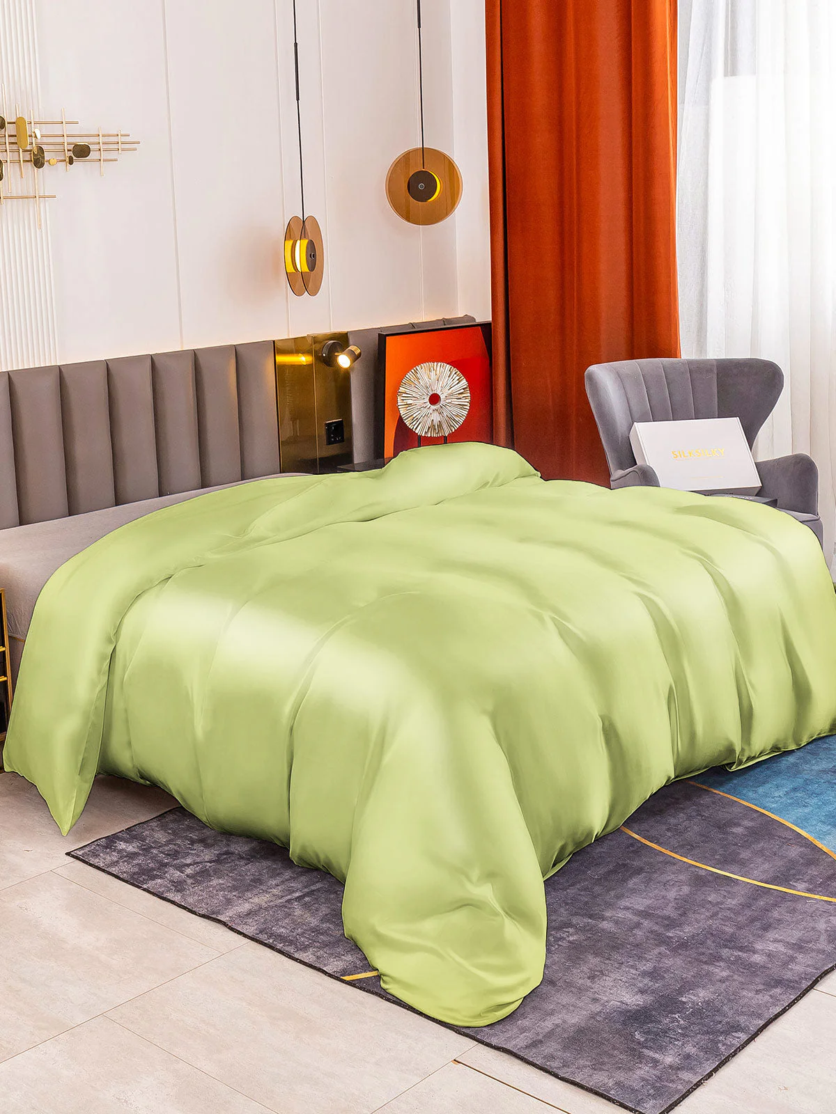 19Momme Mulberry Silk Seamless Doona Covers - Image 60