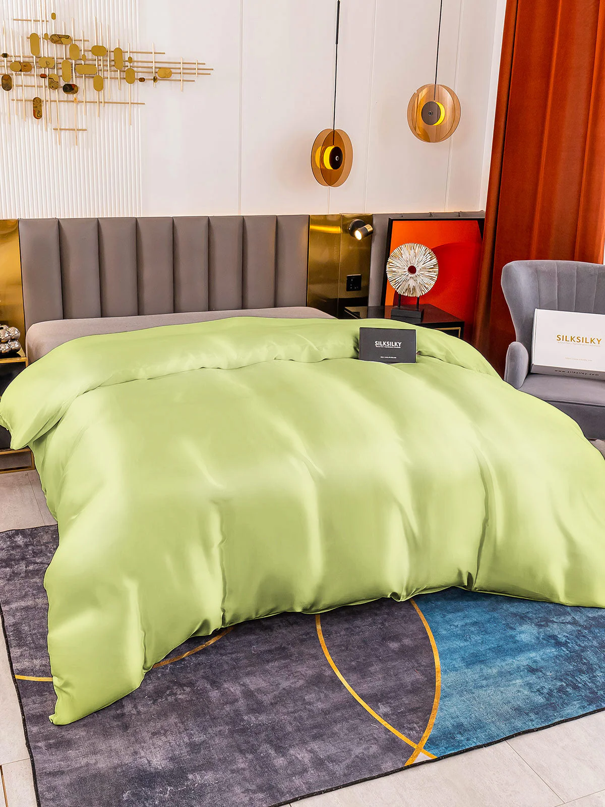19Momme Mulberry Silk Seamless Doona Covers - Image 61