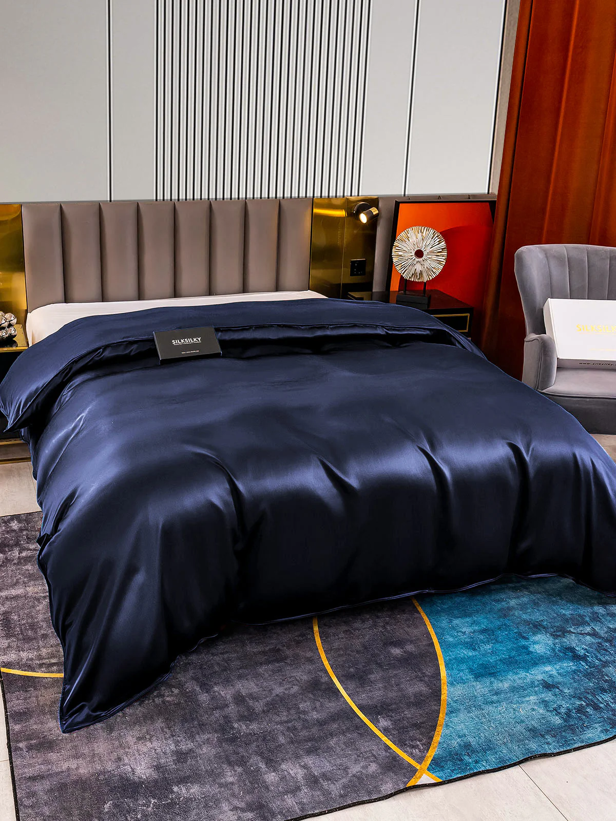 22Momme Mulberry Silk Seamless Doona Covers - Image 14