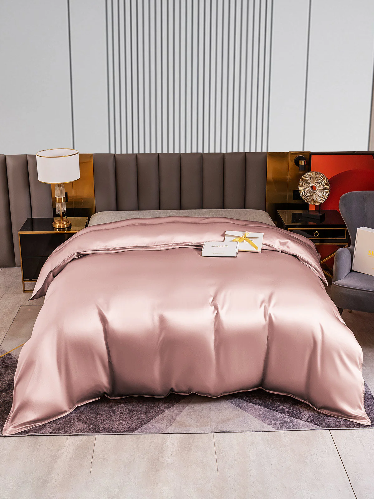 22Momme Mulberry Silk Seamless Doona Covers - Image 17