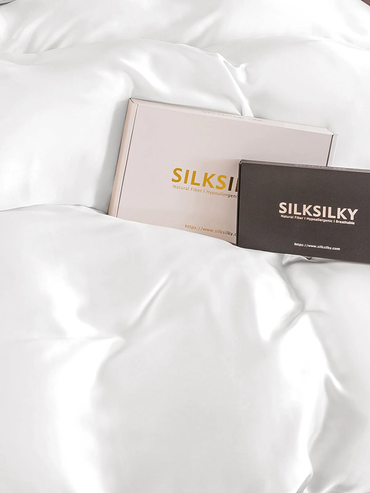 22Momme Mulberry Silk Seamless Doona Covers - Image 4