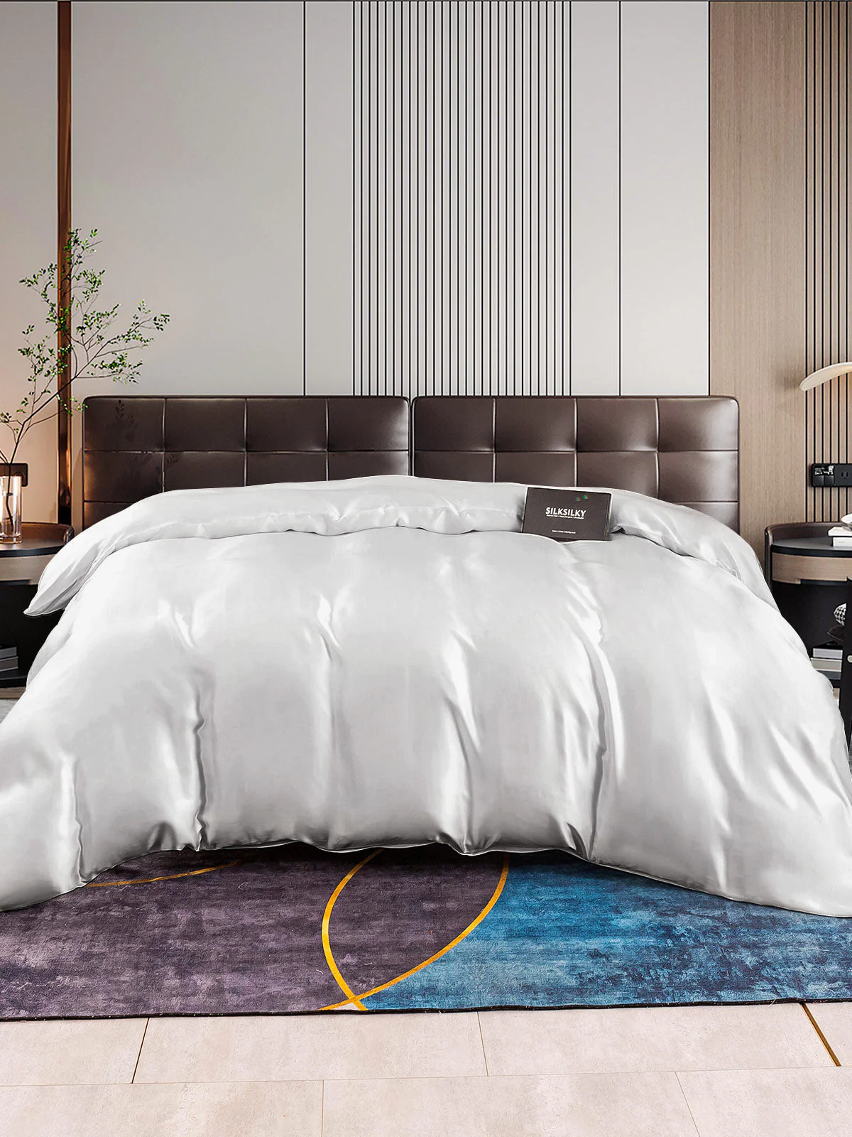 22Momme Mulberry Silk Seamless Doona Covers - Image 6