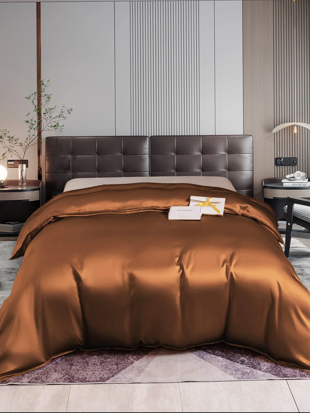 22Momme Mulberry Silk Seamless Doona Covers - Image 9