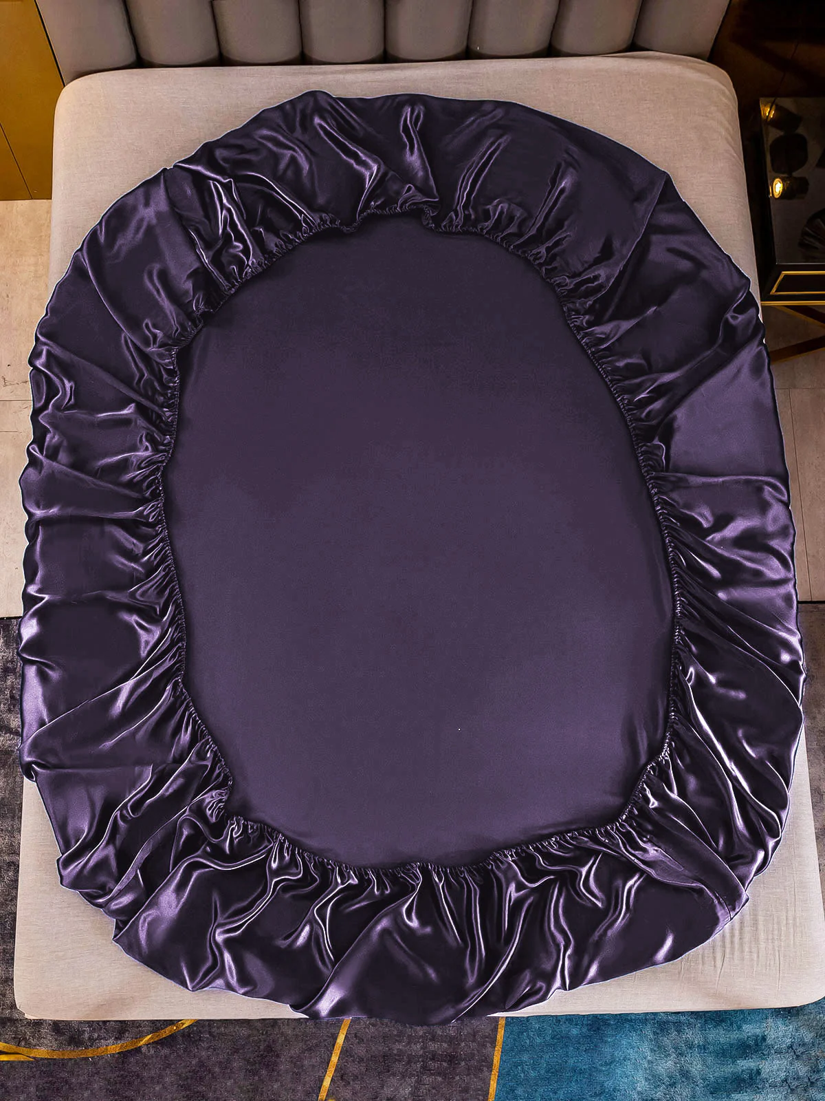 22Momme Mulberry Silk Seamless Fitted Sheet - Image 48