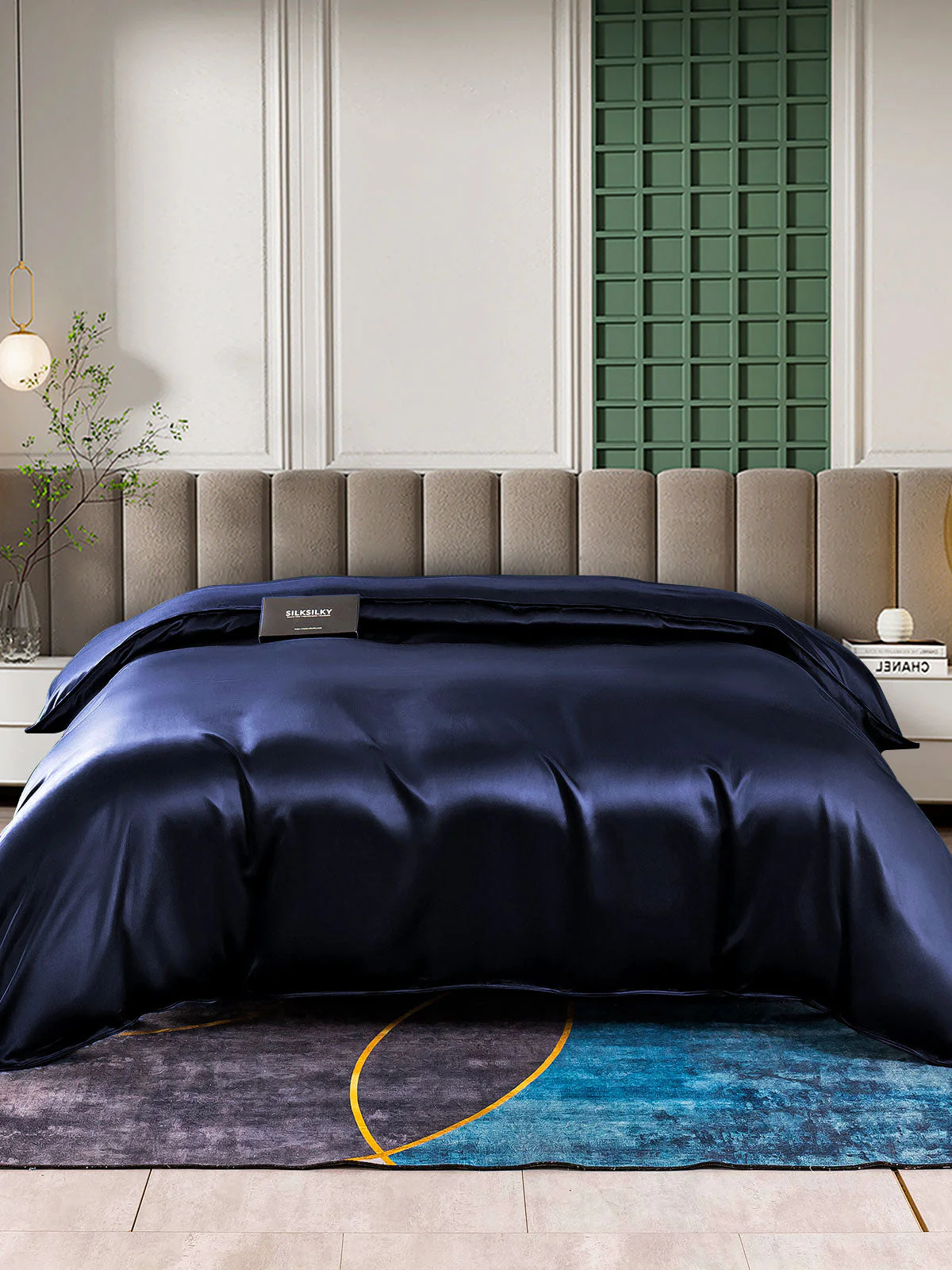 25Momme Mulberry Silk Seamless Duvet Cover (WITHOUT PILLOWCASES) - Image 15