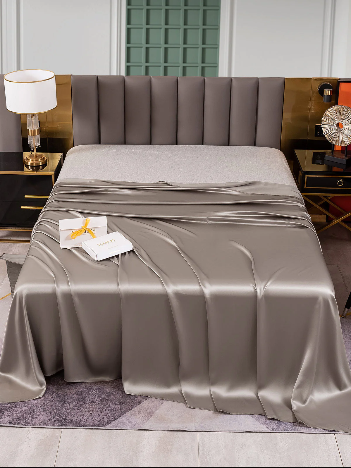 25Momme Mulberry Silk Seamless Flat Sheet - Image 12