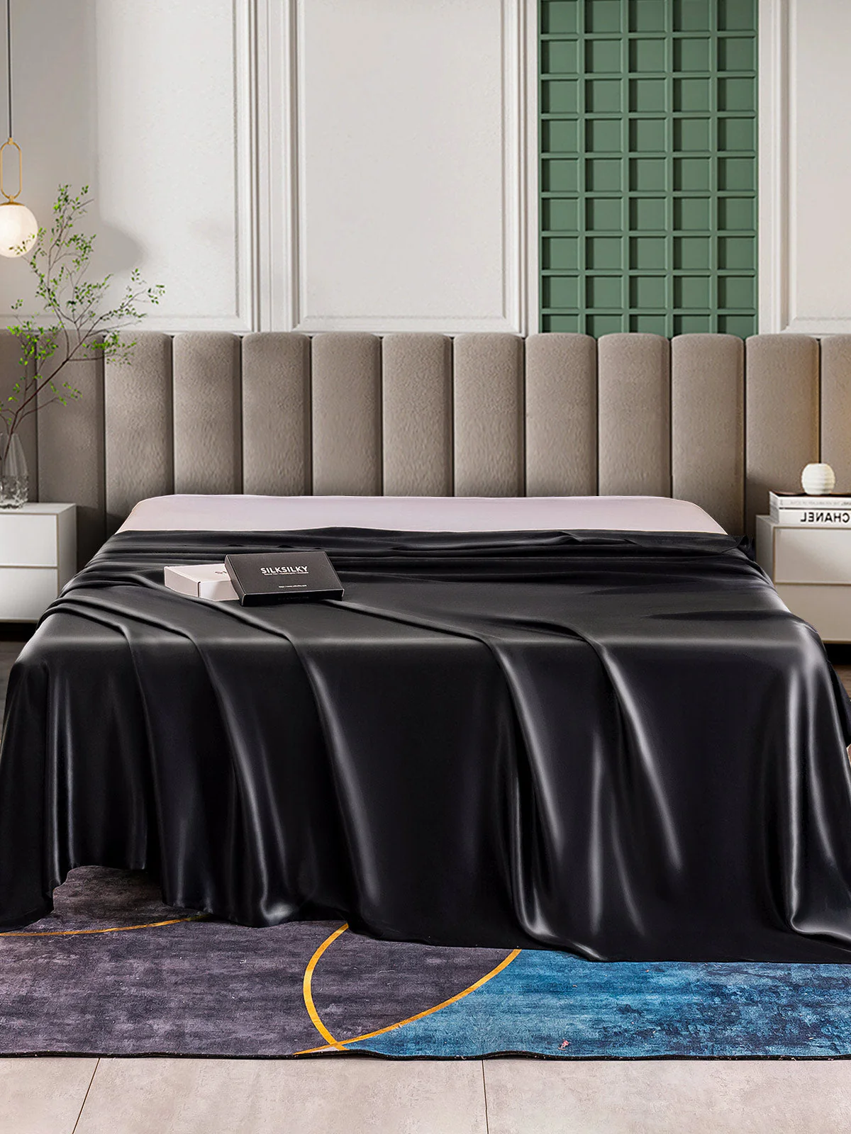 25Momme Mulberry Silk Seamless Flat Sheet - Image 15