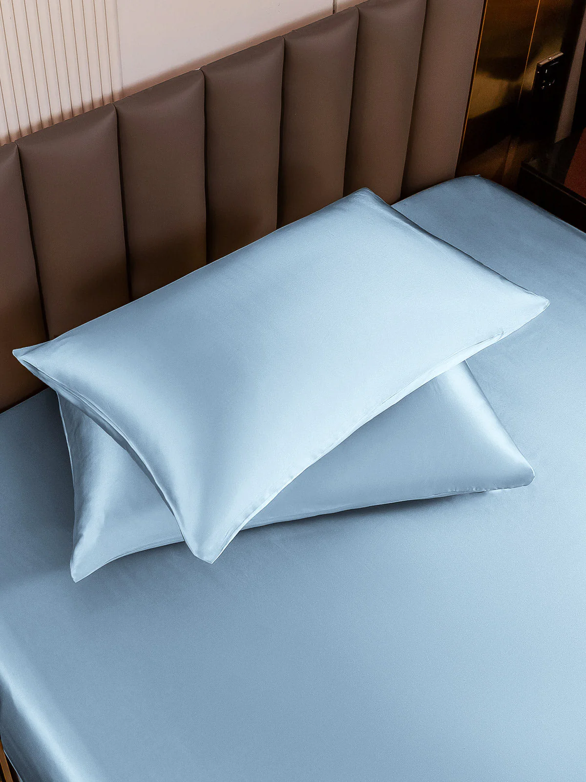 2Pcs 19Momme Pure Silk Pillowcases Bundle - Hidden Zipper - Image 97
