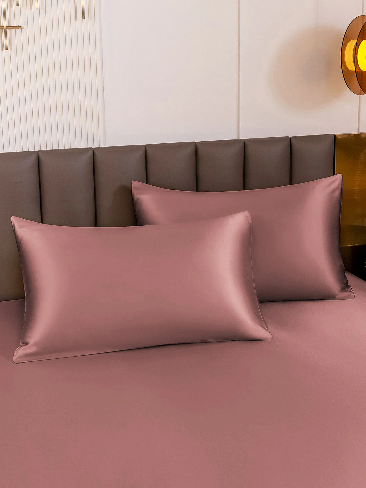 2Pcs 22Momme 100% Silk Pillowcases Bundle - Hidden Zipper - Image 39