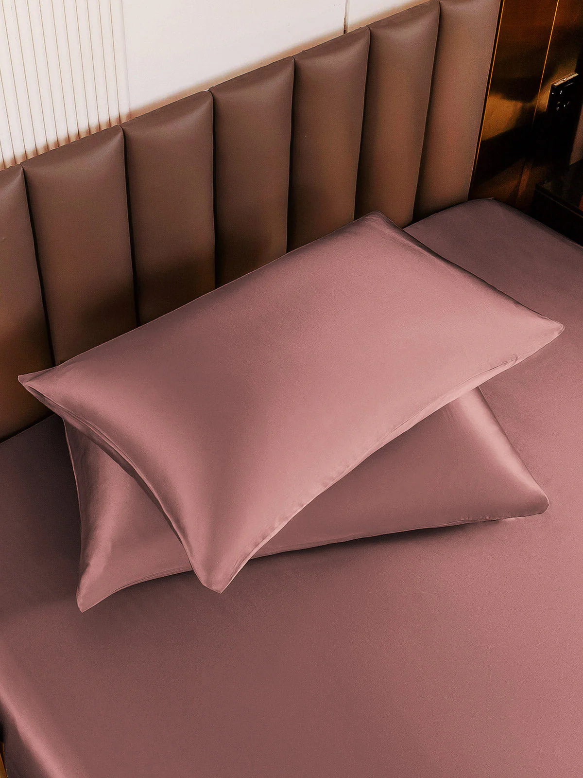 2Pcs 22Momme 100% Silk Pillowcases Bundle - Hidden Zipper - Image 40
