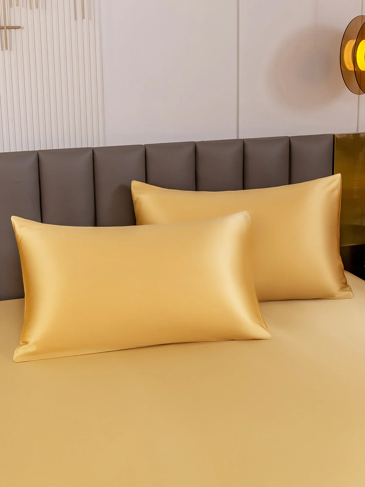 2Pcs 22Momme 100% Silk Pillowcases Bundle - Hidden Zipper - Image 55