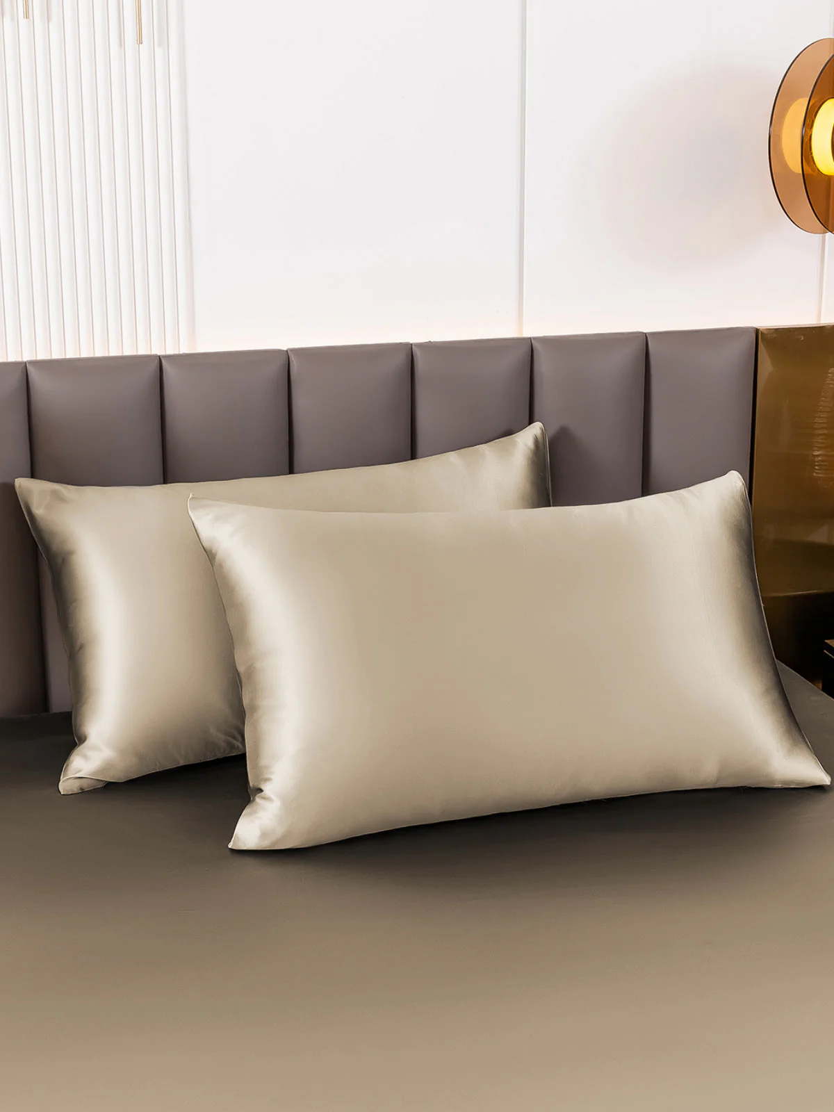 2Pcs 22Momme 100% Silk Pillowcases Bundle - Hidden Zipper - Image 69