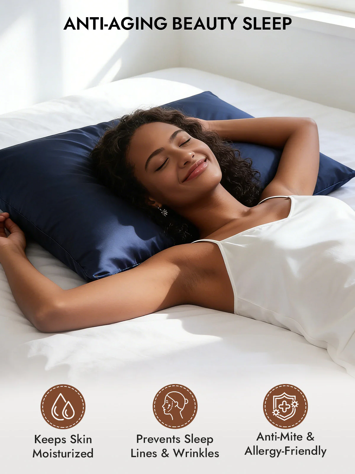 2Pcs 30Momme 100% Silk Pillowcases Bundle- Hidden Zipper - Image 38