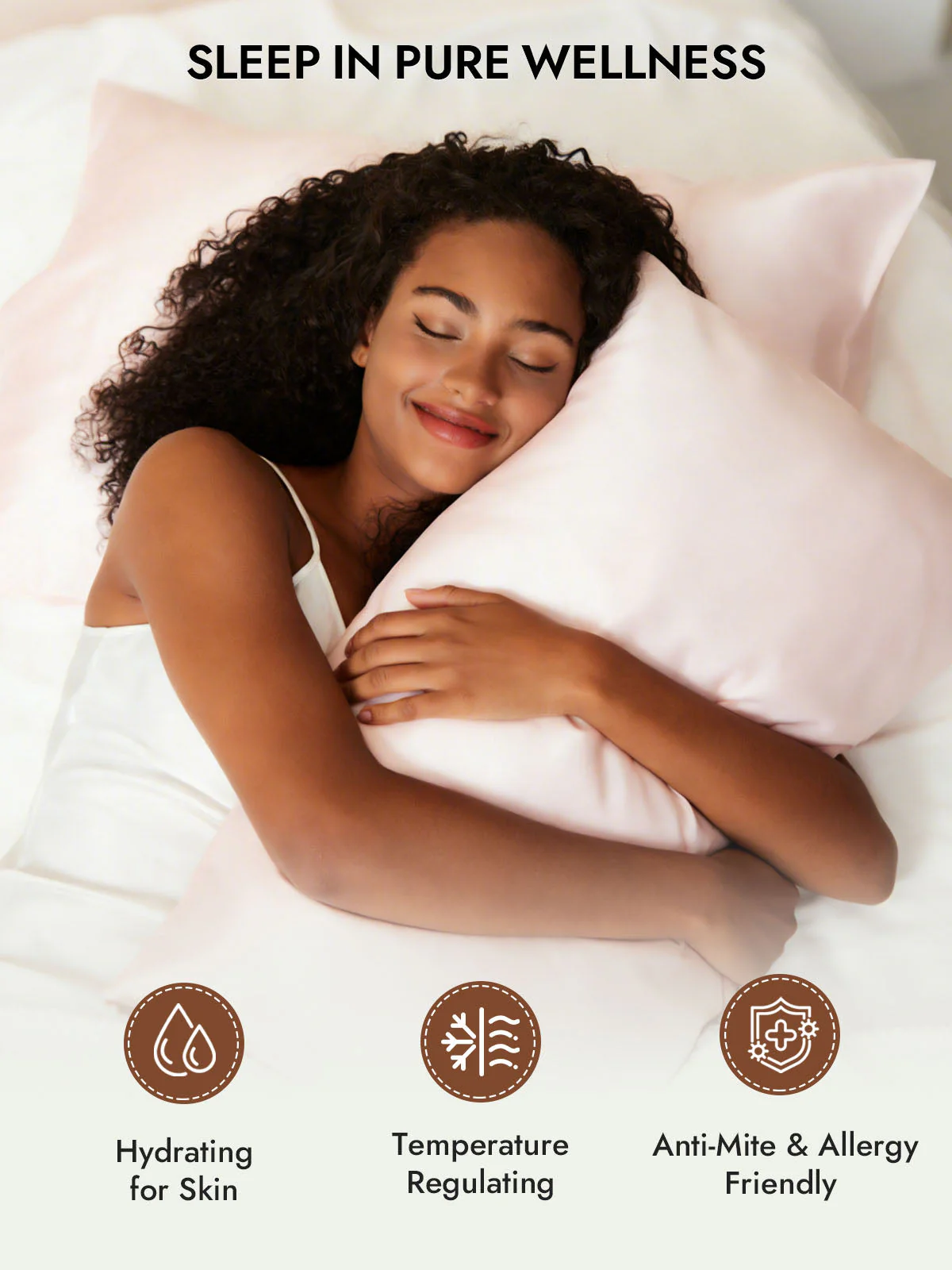 2Pcs 30Momme 100% Silk Pillowcases Bundle- Hidden Zipper - Image 61