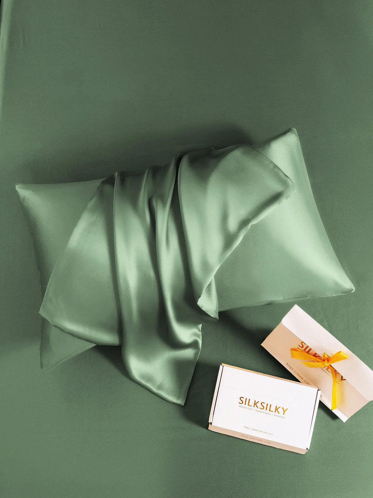 2Pcs 30Momme 100% Silk Pillowcases Bundle- Hidden Zipper - Image 69