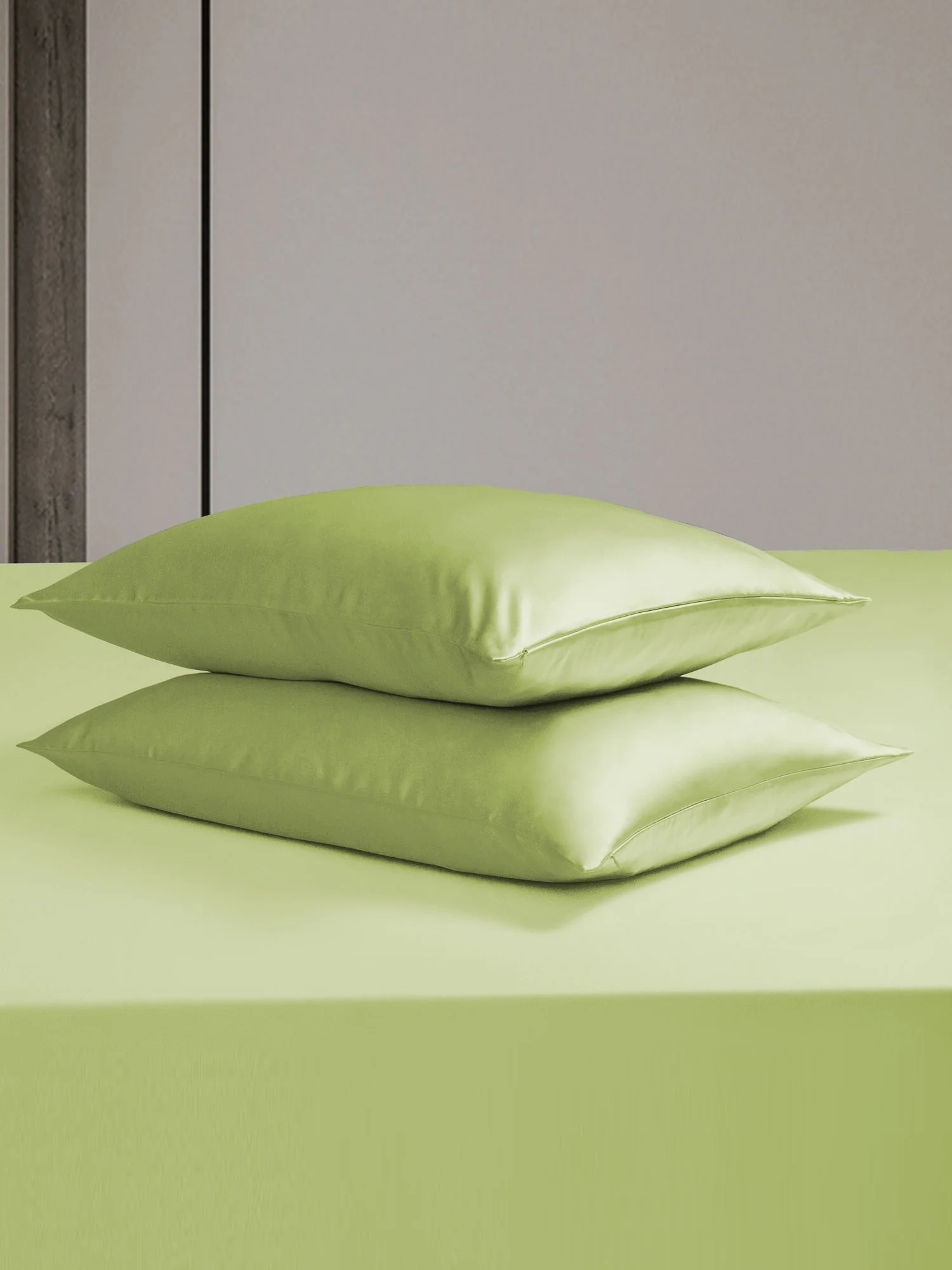 19Momme 4Pcs Silk Set Doona Cover+Fitted Sheet+2x Pillowcases - Image 99