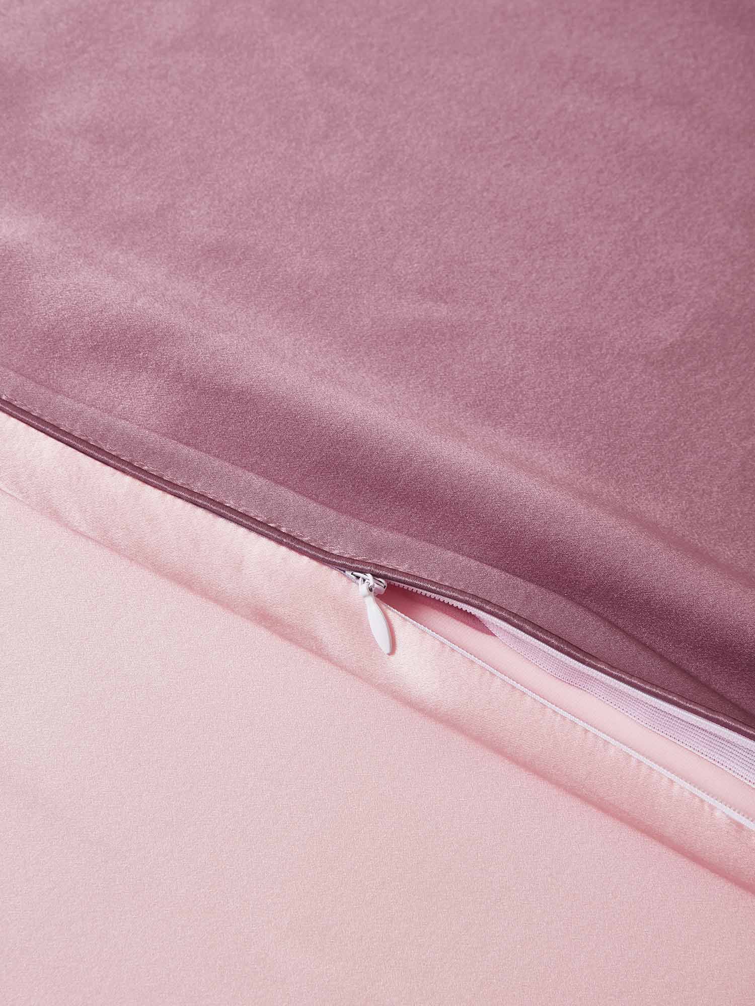 19Momme 4Pcs Silk Set Doona Cover+Flat Sheet+2x Pillowcases - Image 117