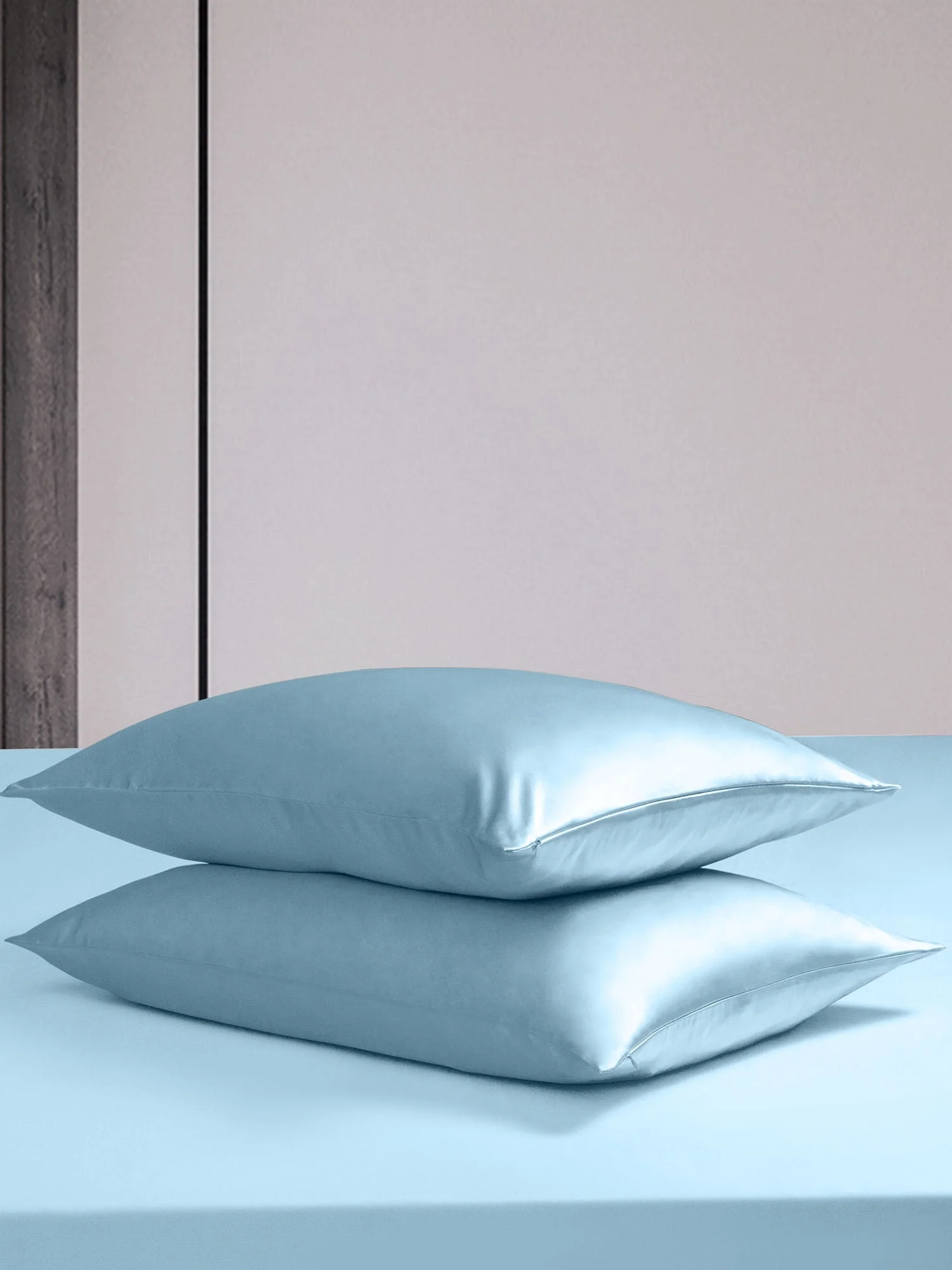19Momme 4Pcs Silk Set Doona Cover+Flat Sheet+2x Pillowcases - Image 81