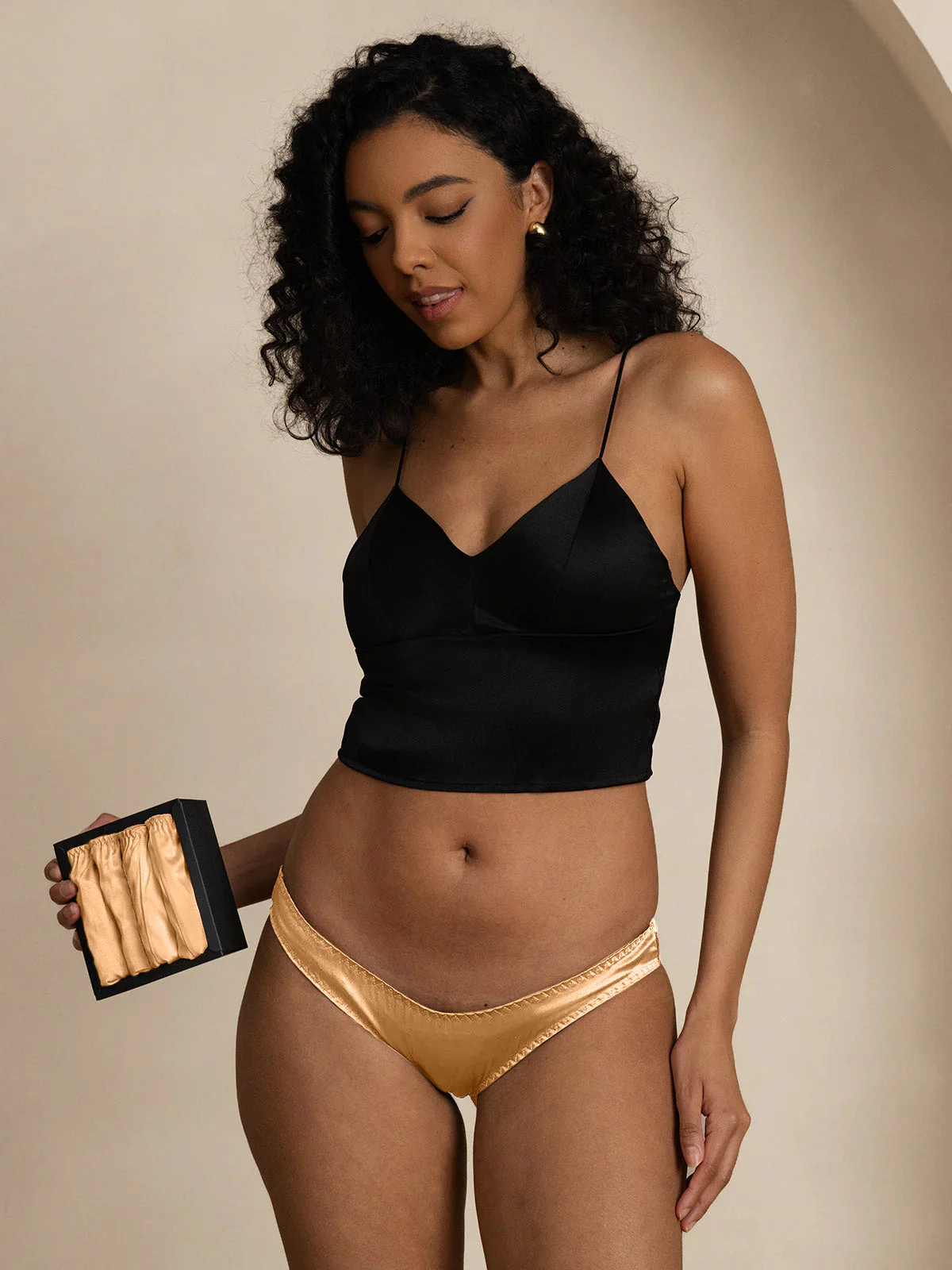 Multi-color Mulberry Pure Silk Panties (Bra NOT Included) - Image 48