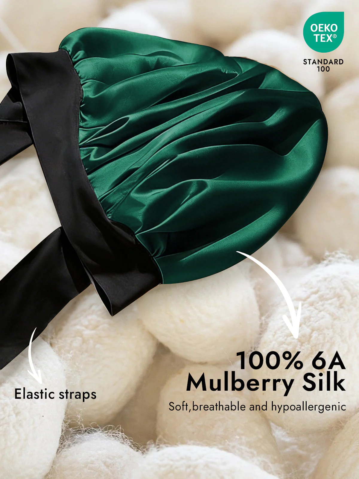 Pure Silk Bowknot Tie Bonnet - Image 54