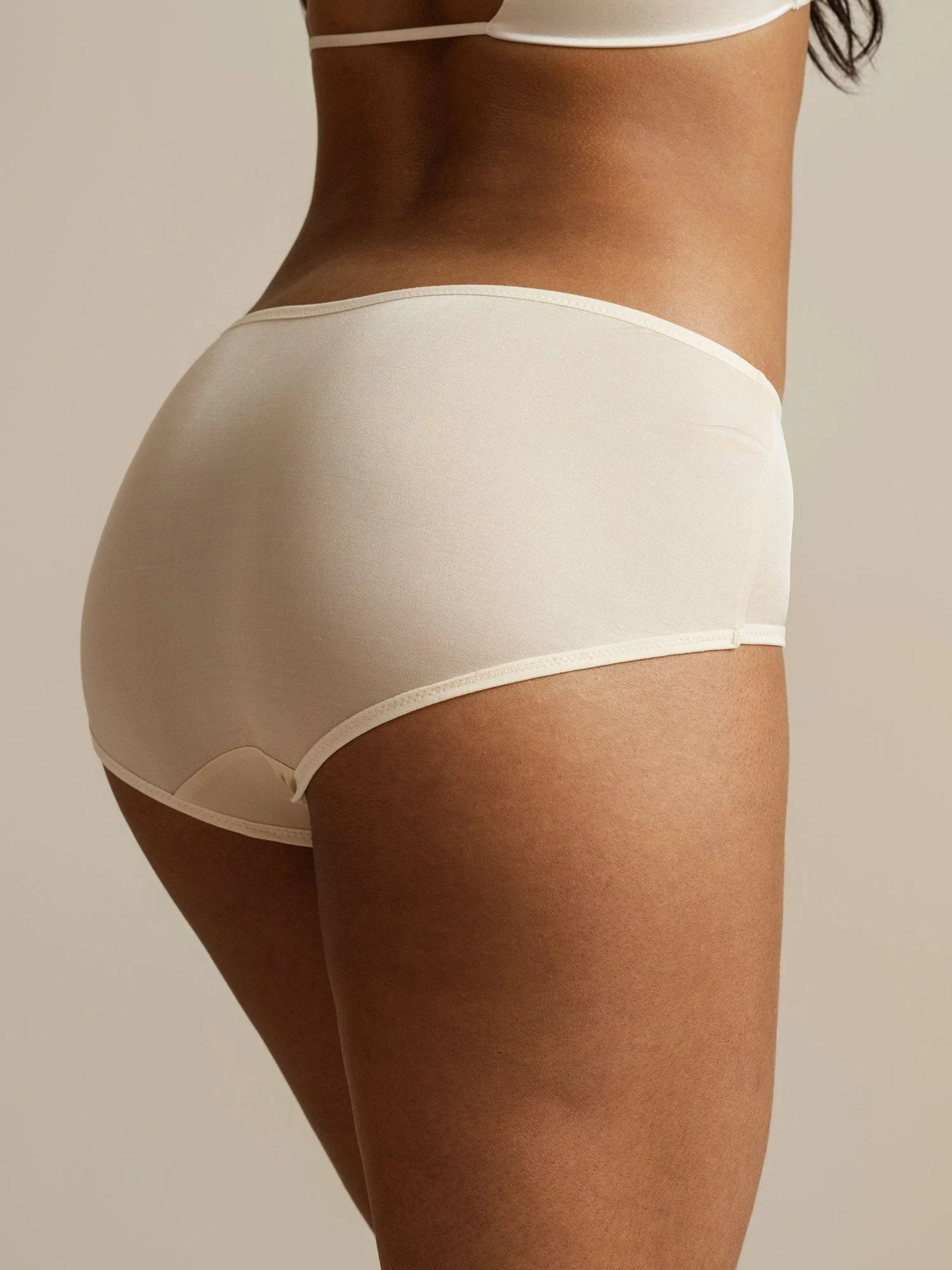 Pure Silk Comfort Casual Hipster Boyshort Panty - Image 23