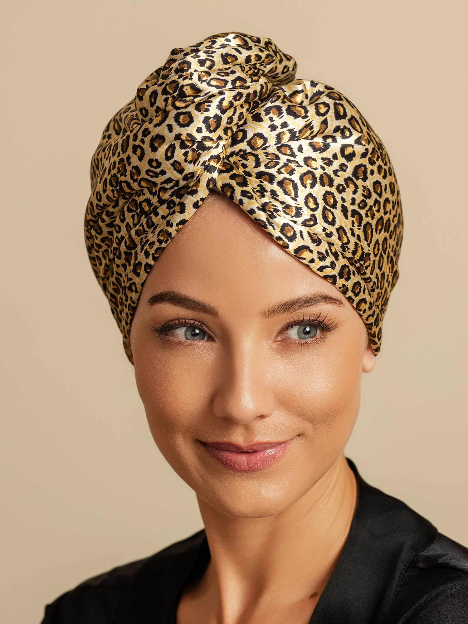 100% Mulberry Silk Double-Sided Hair Towel Wrap – Quick Dry, Frizz Free & Gentle on Hair - Image 44